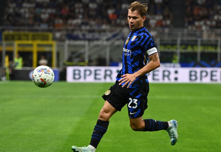 Nicolo Barella will be sidelined in their Serie A match against Udinese