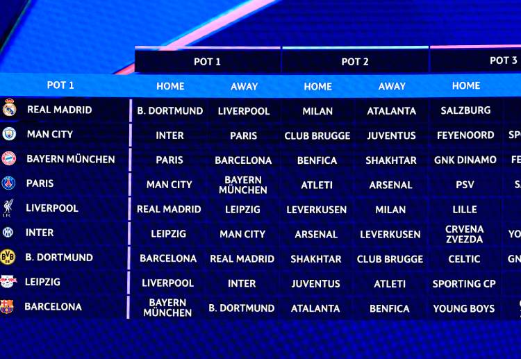 Jadwal Champions League