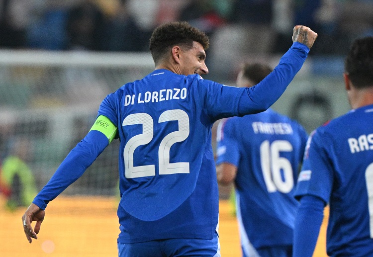 Giovanni Di Lorenzo performed excellently against Israel in Italy's recent UEFA Nations League match