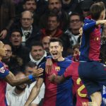 Barcelona defeated Real Madrid in La Liga, thanks to goals from Robert Lewandowski, Lamine Yamal, and Raphinha