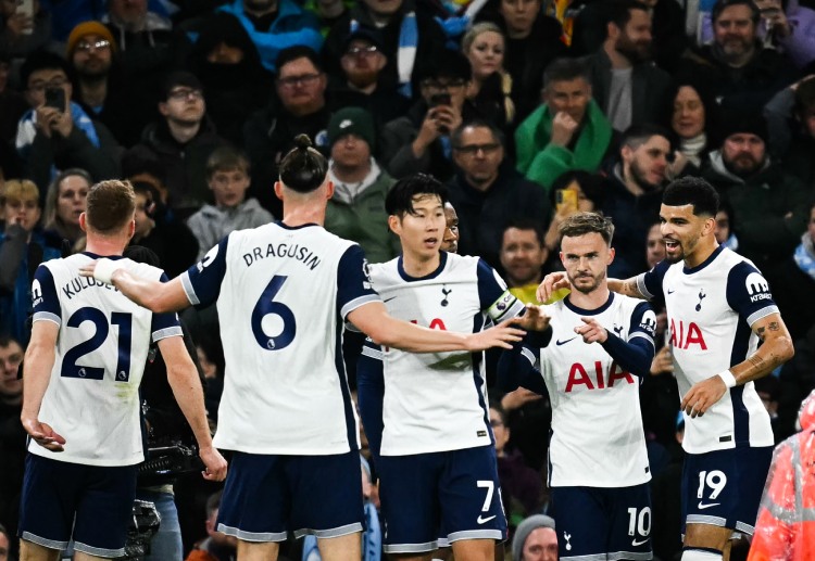 Tottenham Hotspur have beaten Manchester City 4-0 away in the Premier League