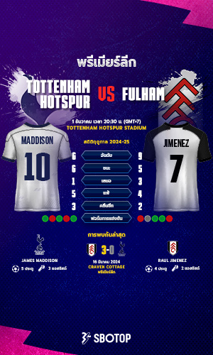 Tottenham vs Fulham – TH