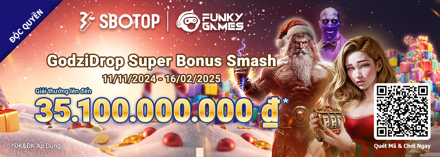 Funky Games GodziDrop Super Bonus Smash