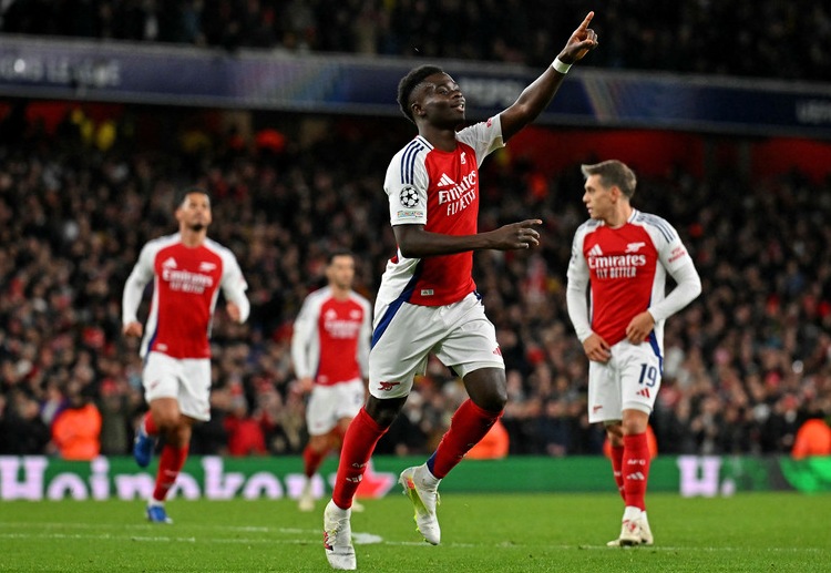 Bukayo Saka eyes to score more goals when Arsenal welcome Everton this Premier League weekend