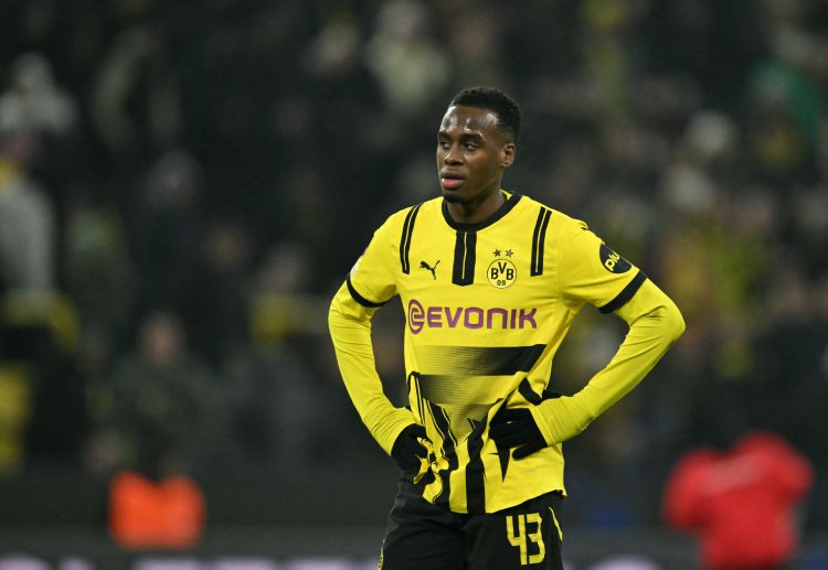 Jamie Bynoe-Gittens are Borussia Dortmund's second tops scorer in the Bundesliga with 5 goals