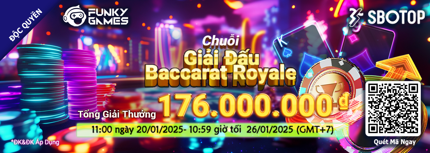 Funky Games Chuỗi Giải Đấu Baccarat Royale