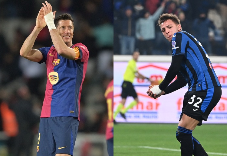 Robert Lewandowski and Mateo Retegui to feature in the Champions League game between Barcelona and Atalanta