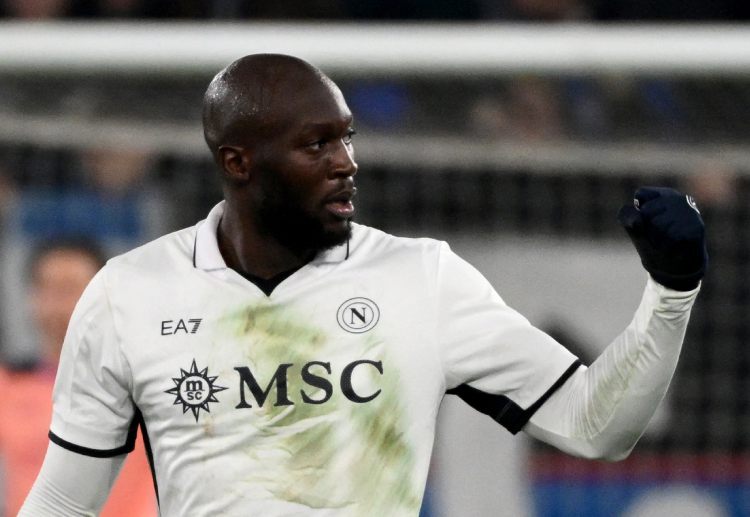 Romelu Lukaku scored the winning goal for Napoli in their 3-2 Serie A victory against Atalanta