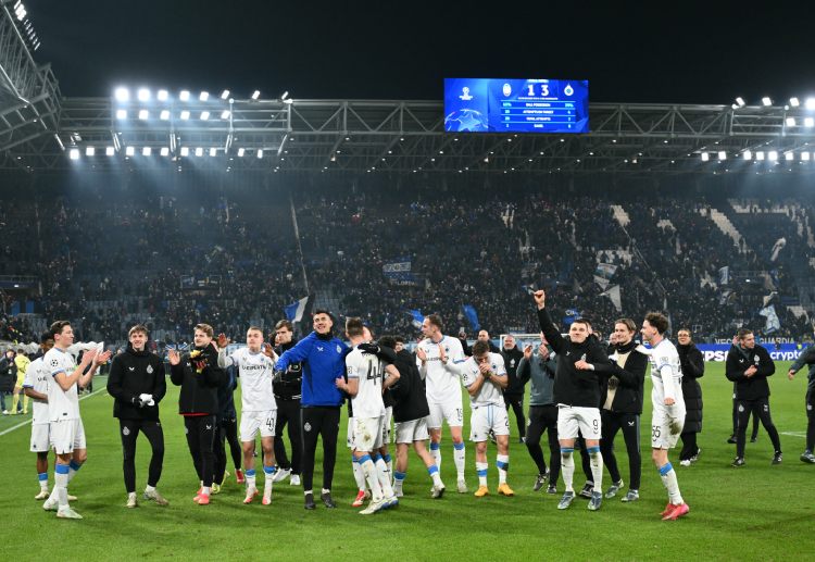 Club Brugge advance to the Round of 16 after defeating Atalanta in the Champions League knockout phase play-offs