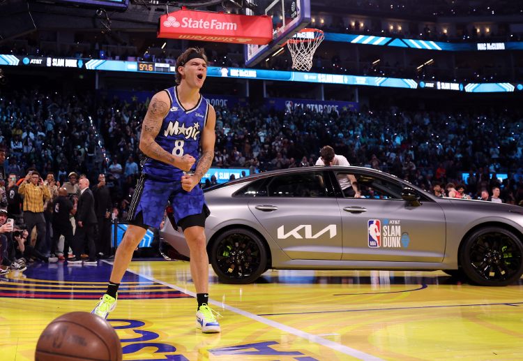 Mac McClung etched his name in NBA history as the first player to complete a three-peat in the Slam Dunk Contest