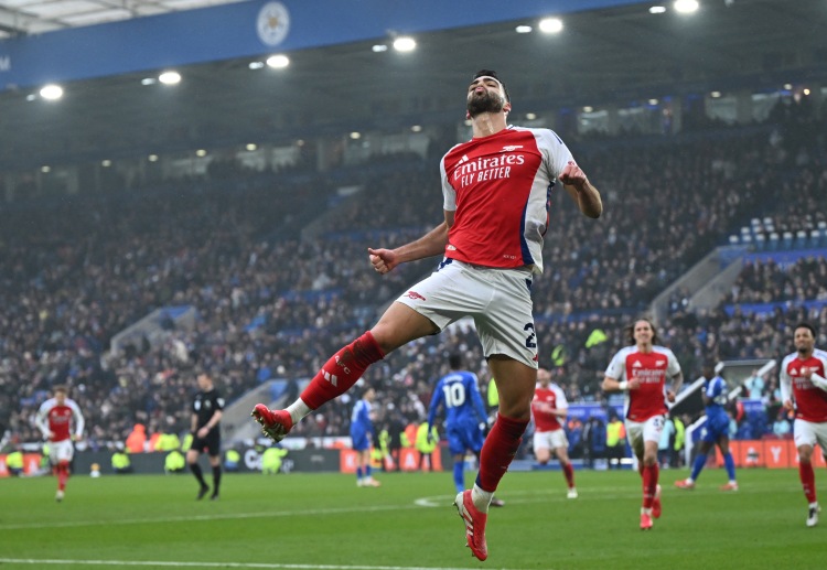 Mikel Merino scored twice in Arsenal’s Premier League win over Leicester City