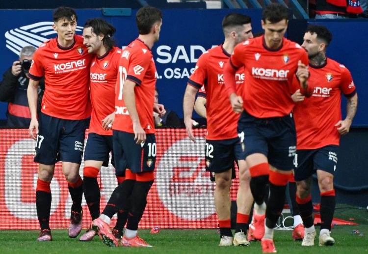 Osasuna thi đấu vòng 27 La Liga với cuộc chạm trán Barcelona