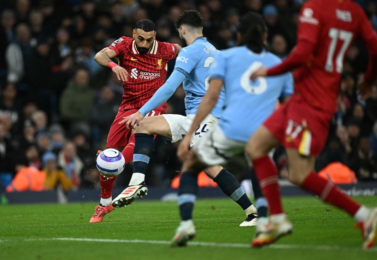 Mohamed Salah is leading the Premier League Golden Boot race with 25 goals so far