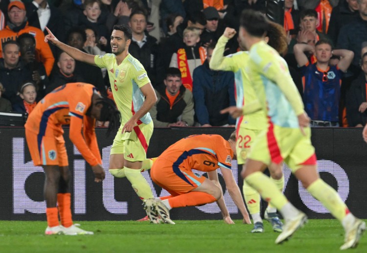 Mikel Merino's late goal secured Spain's comeback vs the Netherlands in UEFA Nations League