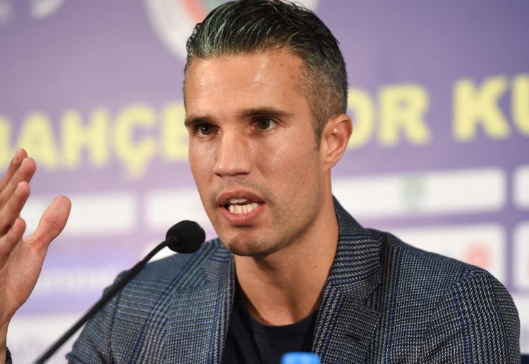 Champions League: Robin Van Persie arrived in Feyenoord in February