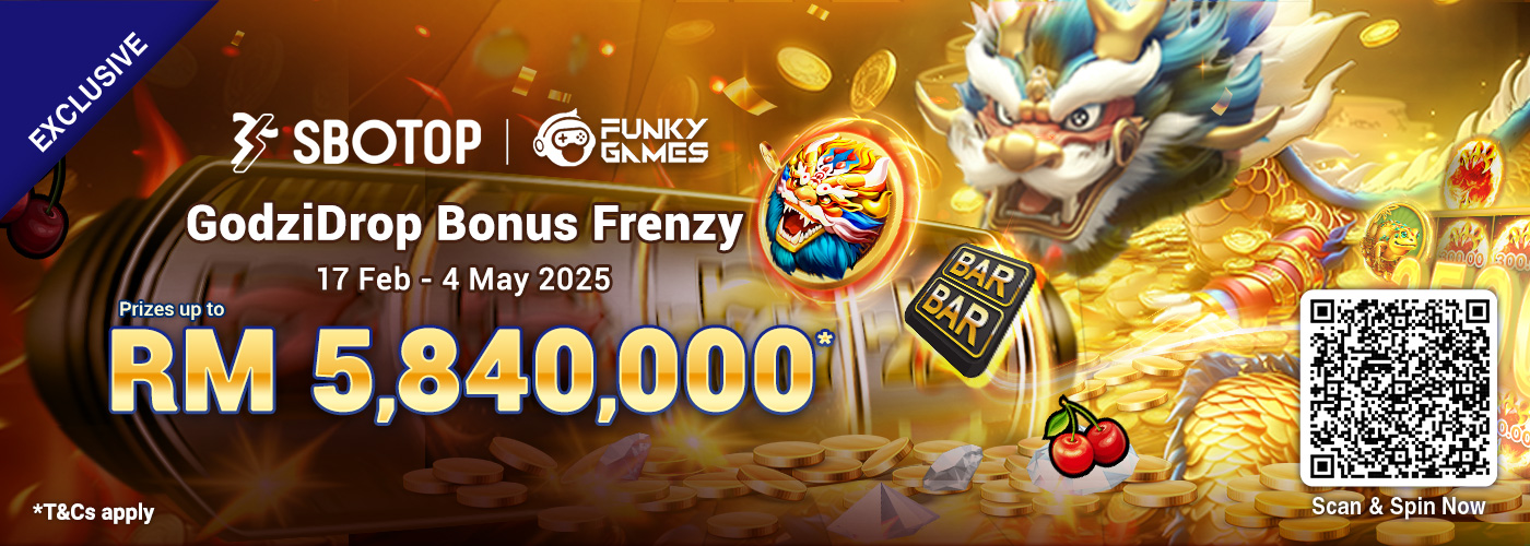 Funky Games GodziDrop Bonus Frenzy