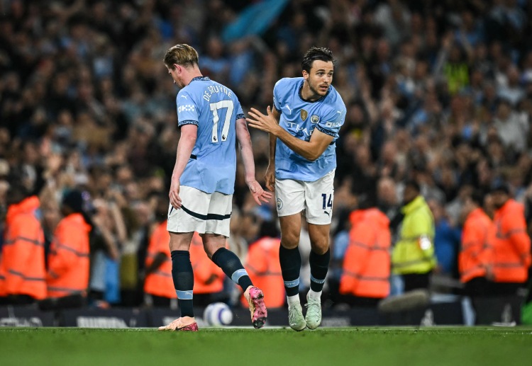 英超联赛 冈萨雷斯替补登场,不负期待,斩获曼城生涯首球。