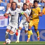 世界杯预选赛 英格兰在客场以1比0击败安道尔，凯恩攻入制胜一球