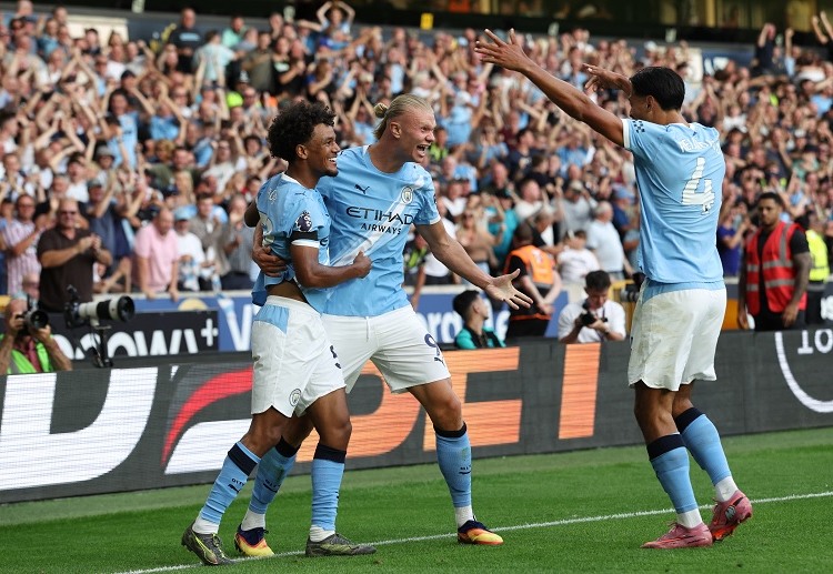 Tijjani Reijnders cetak gol di ajang Premier League