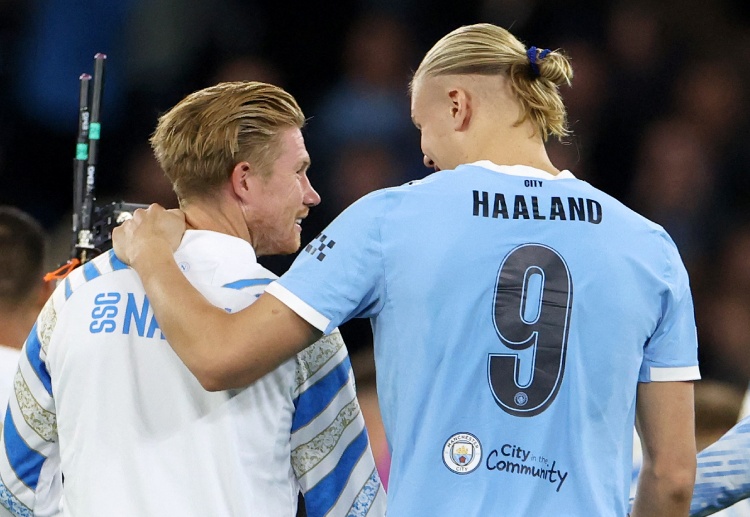 欧冠联赛 德布劳内回归伊蒂哈德,曼城球迷热情欢迎前队长。