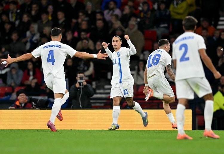 Hy Lạp thua thuyết phục trước Đan Mạch ở bảng C Vòng loại World Cup 2026