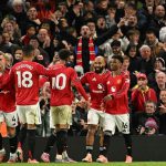 英超联赛 老特拉福德见证曼联复苏之战，红魔以4比2击退布莱顿，取得英超三连胜。