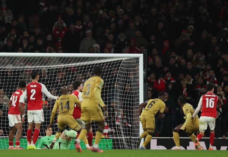 프리미어리그: 마크 게히는 크리스탈 팰리스의 아스널 전에서 득점했다.